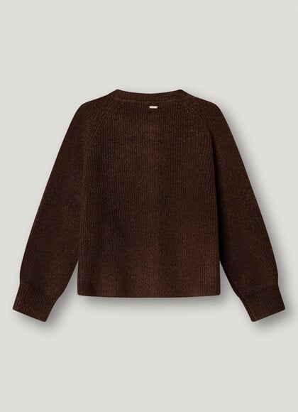 BUTTON-UP KNIT CARDIGAN