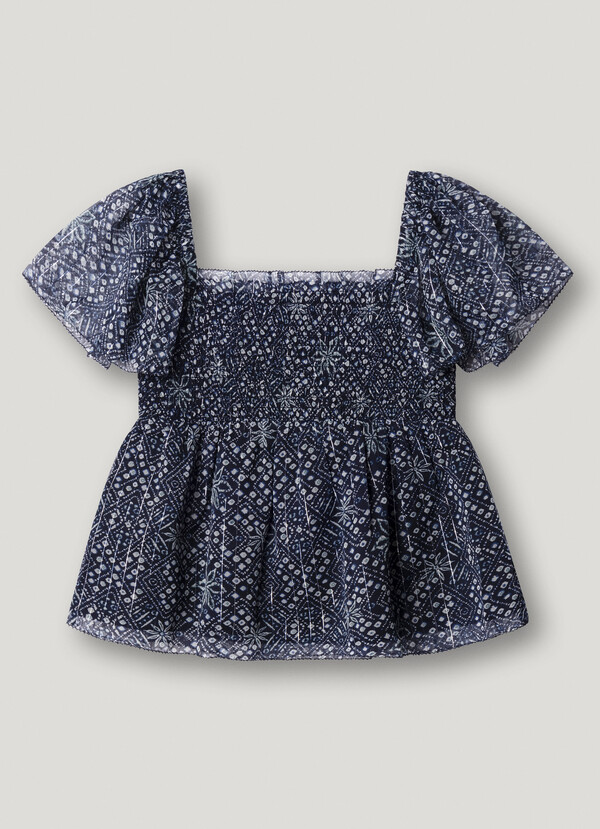 BLOUSE &Agrave; IMPRIM&Eacute; FLORAL