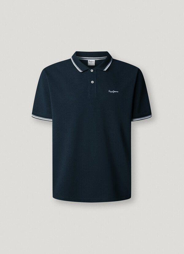 REGULAR FIT PIQU&Eacute; POLO