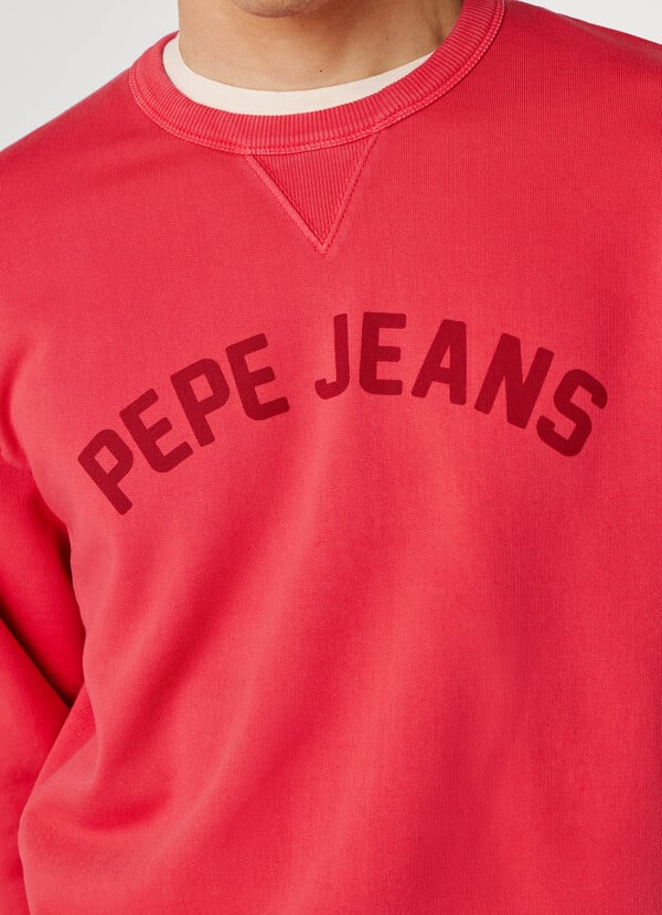 CREW NECK LOGO SWEATSHIRT