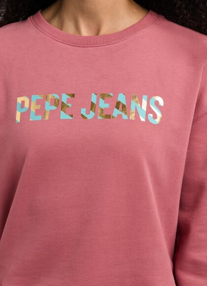 CREW NECK LOGO SWEATSHIRT