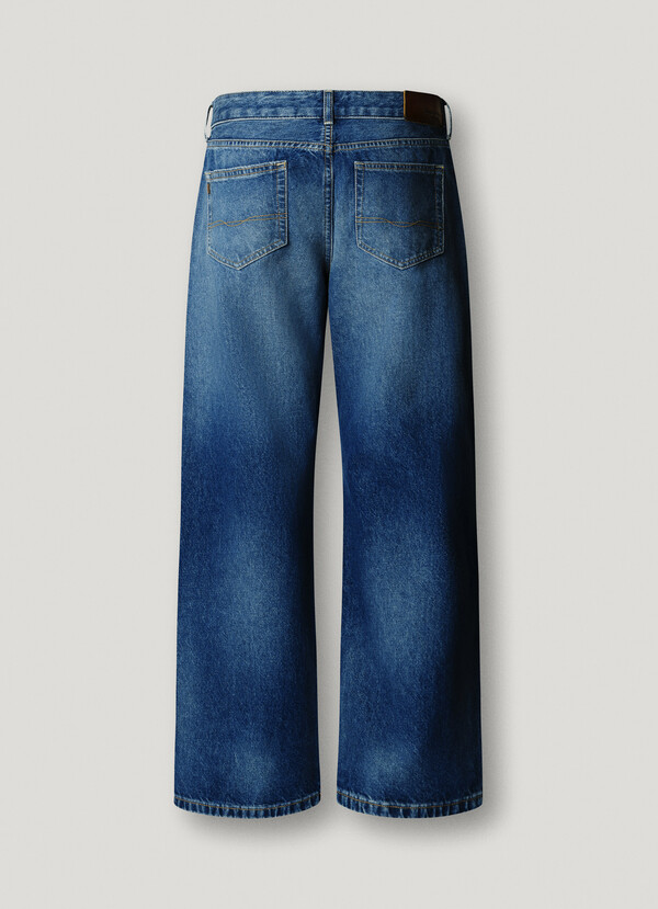 HAZEL - MID-RISE LOOSE FIT JEANS