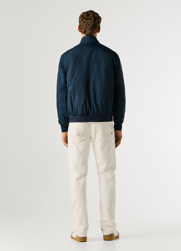 HARRINGTON JACKET WITH HIGH NECK