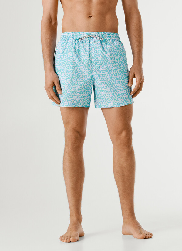 SWIM SHORTS ALL-OVER MONOGRAM