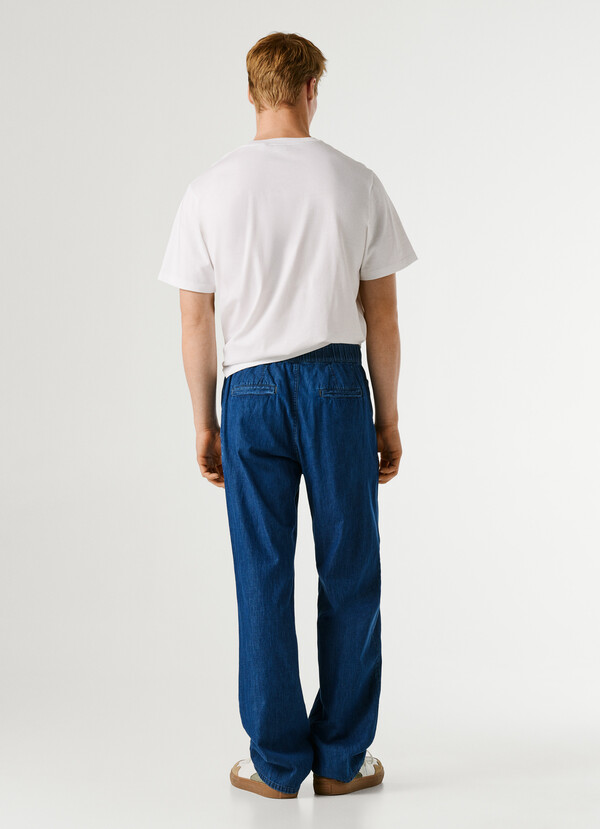 LOOSE FIT MID-RISE JEANS - HELIX