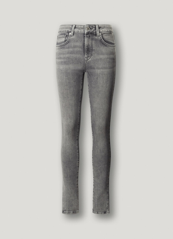 MID-RISE SKINNY FIT JEANS - REGENT