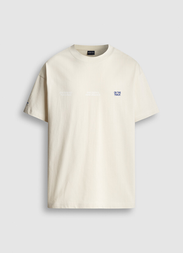 BACK PRINT LOOSE FIT T-SHIRT