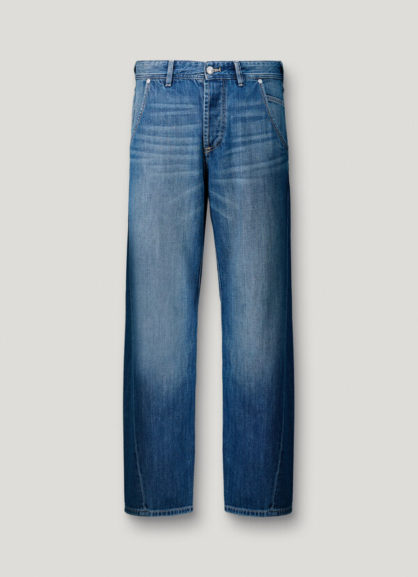 HELIX - LOW-RISE LOOSE FIT JEANS