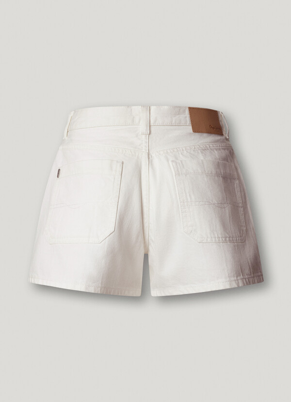 REGULAR FIT DENIM SHORTS