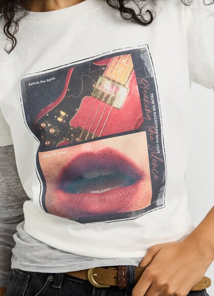 PHOTO PRINT T-SHIRT