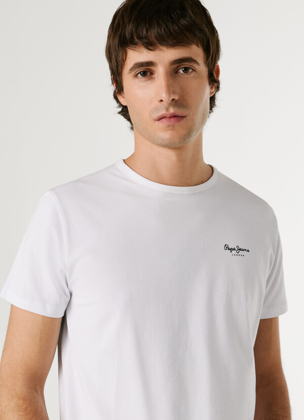 SLIM FIT LOGO PRINT T-SHIRT