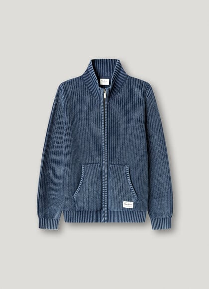 REGULAR FIT KNIT CARDIGAN