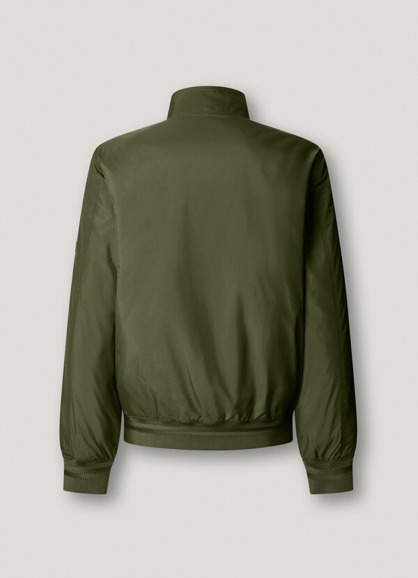 HARRINGTON JACKET WITH HIGH NECK