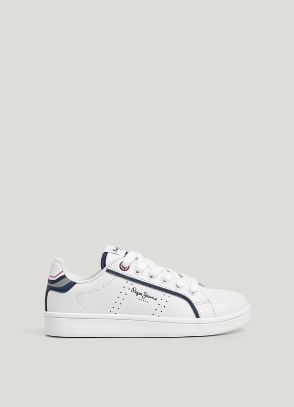 ZAPATILLAS CL&Aacute;SICAS DE PIEL MICROPERFORADAS