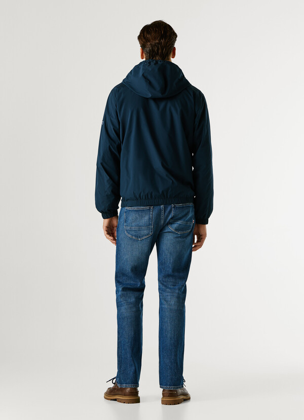 HOODED WINDBREAKER JACKET