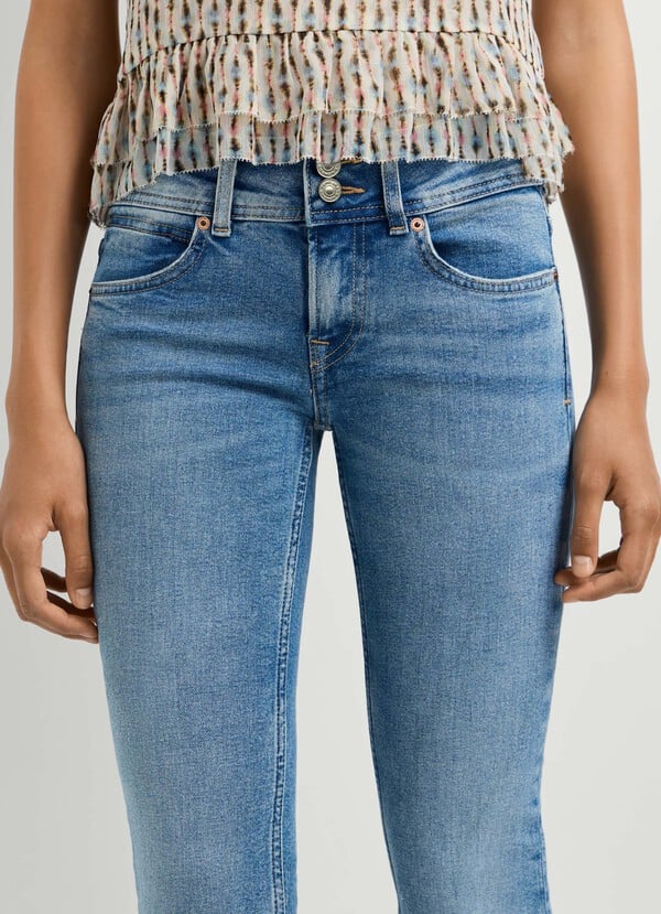 VENUS - LOW-RISE SLIM FIT JEANS