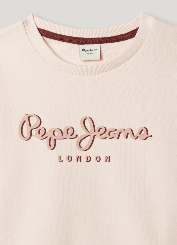 RELAXED FIT CREW NECK SWEATSHIRT