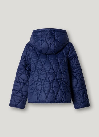 QUILTED PUFFER JACKET WITH HOOD