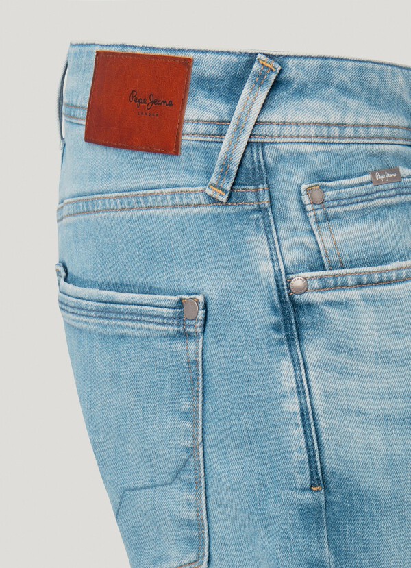 REGULAR FIT MID-RISE JEANS - STANLEY