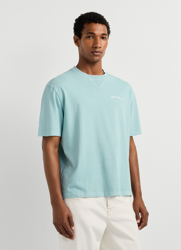 CASUAL FIT LOGO PRINT T-SHIRT