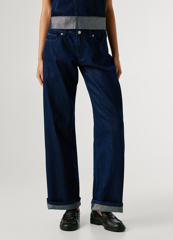 HIGH-RISE WIDE FIT JEANS - LINA