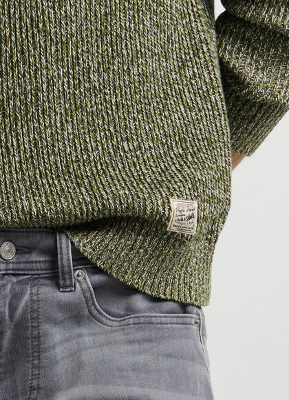 REGULAR FIT CREW NECK KNIT JUMPER