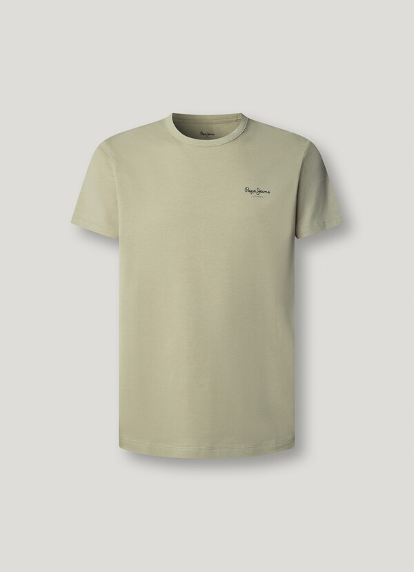 SLIM FIT LOGO PRINT T-SHIRT