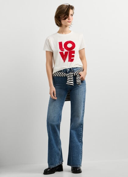 WILLA - HIGH-RISE FLARE FIT JEANS