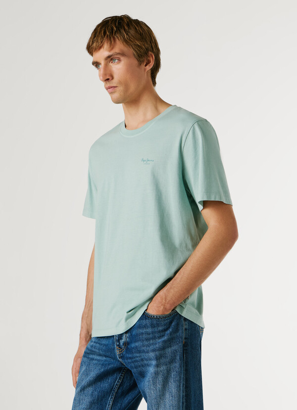 REGULAR FIT LOGO PRINT T-SHIRT