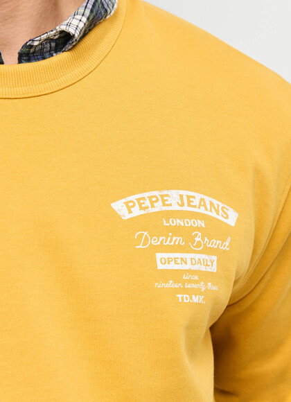 REGULAR FIT CREW NECK SWEATSHIRT