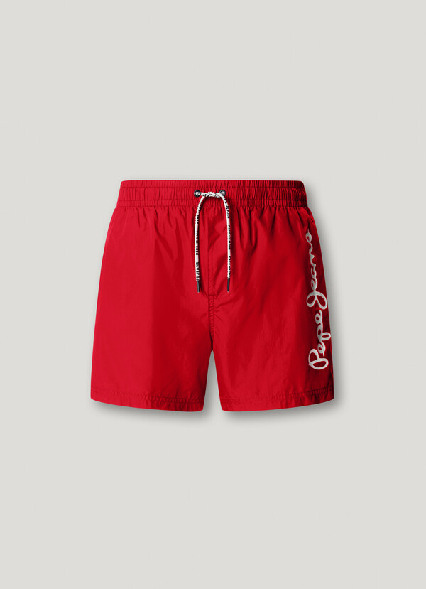 PRINTED LOGO SWIM SHORTS