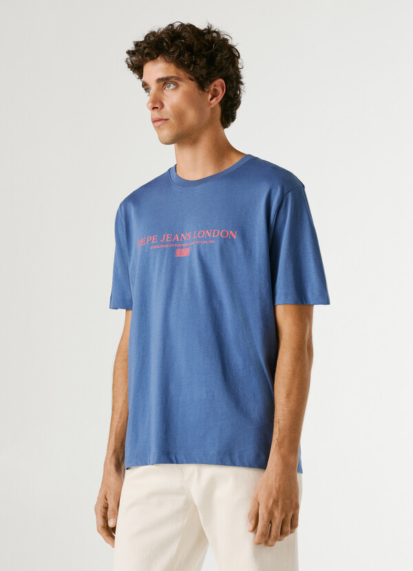 REGULAR FIT LOGO PRINT T-SHIRT
