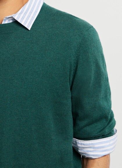 REGULAR FIT CREW NECK KNIT JUMPER