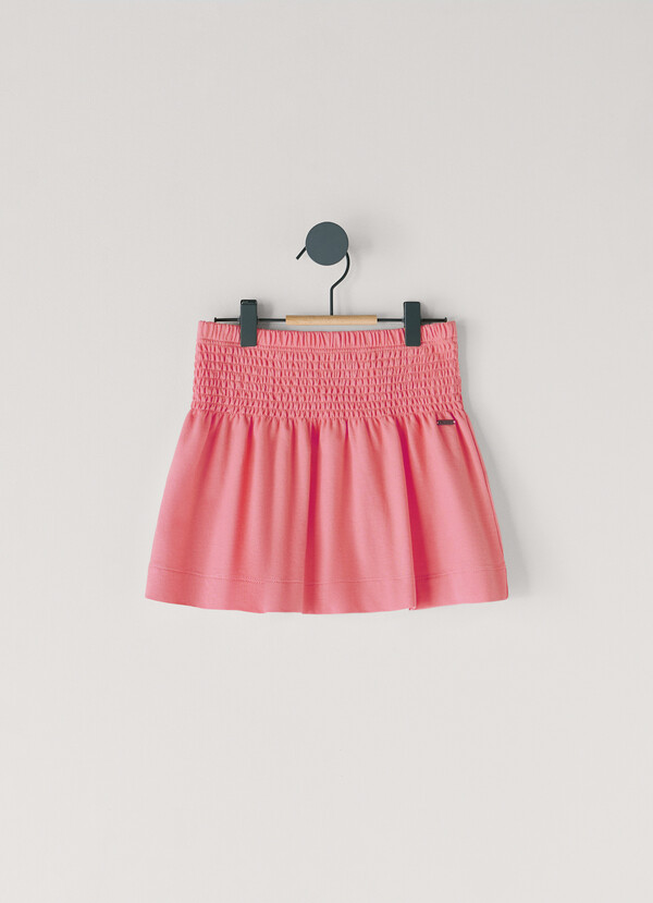 SHORT FLEECE SKIRT