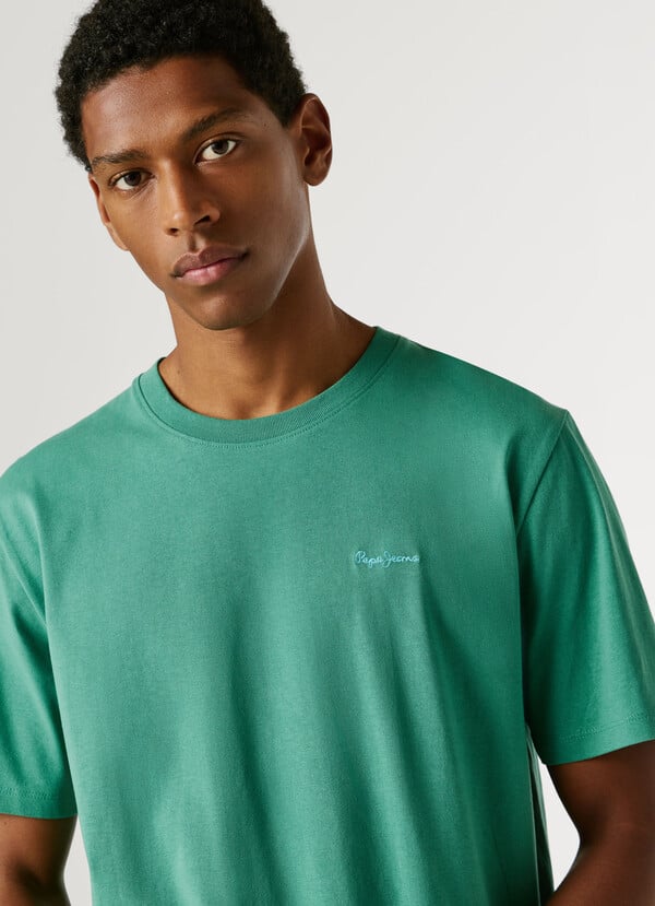 REGULAR FIT LOGO PRINT T-SHIRT