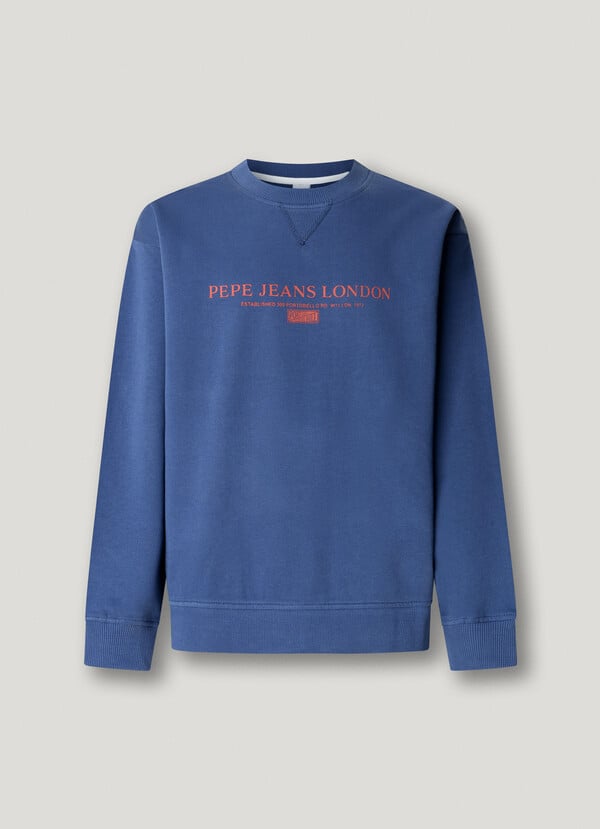 CREW NECK LOGO SWEATSHIRT