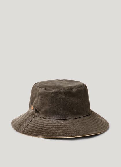 REVERSIBLE TWILL BUCKET HAT