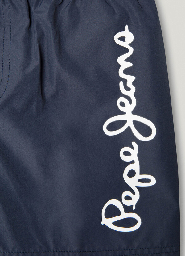 PRINTED LOGO SWIM SHORTS