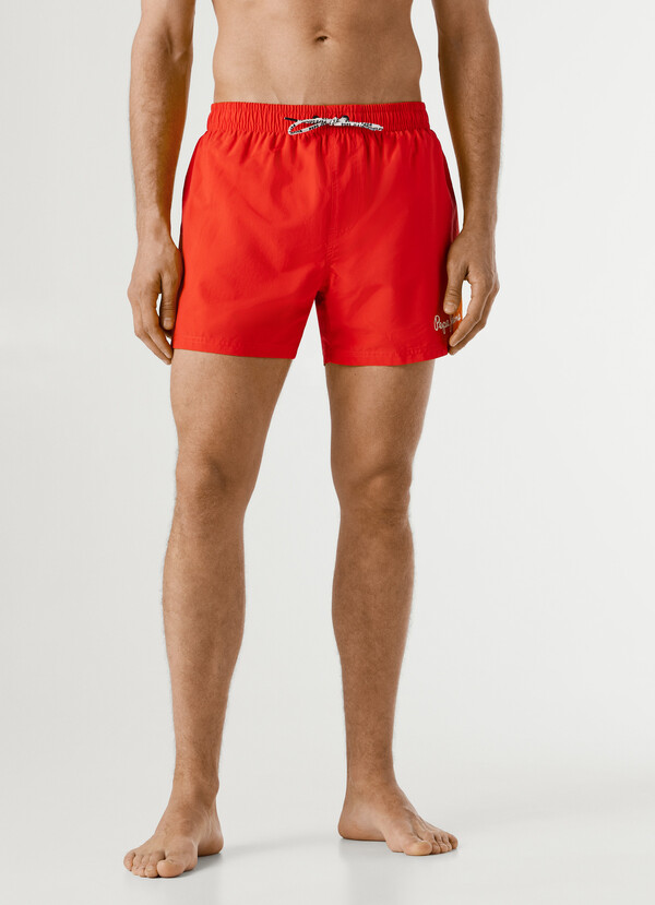 PRINTED LOGO SWIM SHORTS
