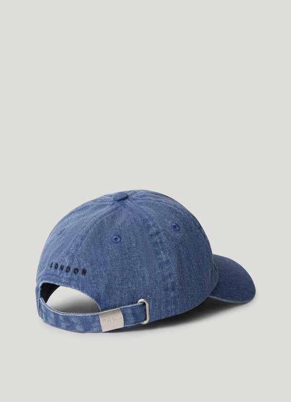 EMBROIDERED LOGO TWILL CAP