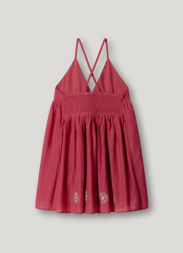 ROBE COURTE &Agrave; BRETELLES