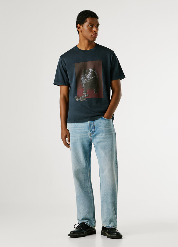REGULAR FIT PRINTED GRAPHIC T-SHIRT