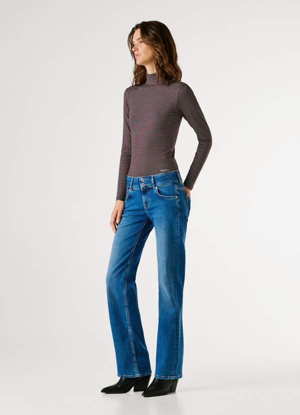 LOW-RISE STRAIGHT FIT JEANS - VENUS