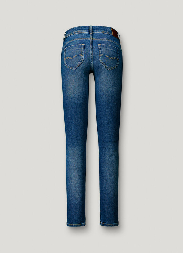 LOW-RISE SLIM FIT JEANS - BROOKE