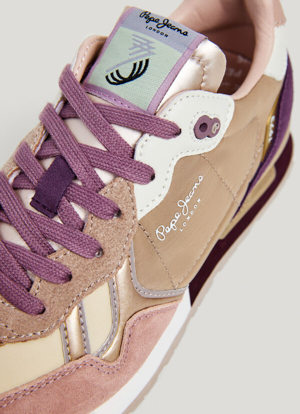 RETRO RUNNING TRAINERS - BRIT