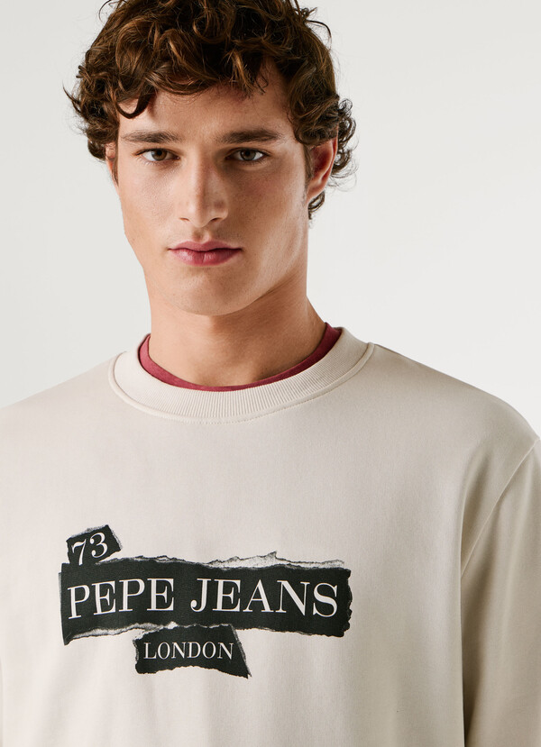 REGULAR FIT CREW NECK SWEATSHIRT