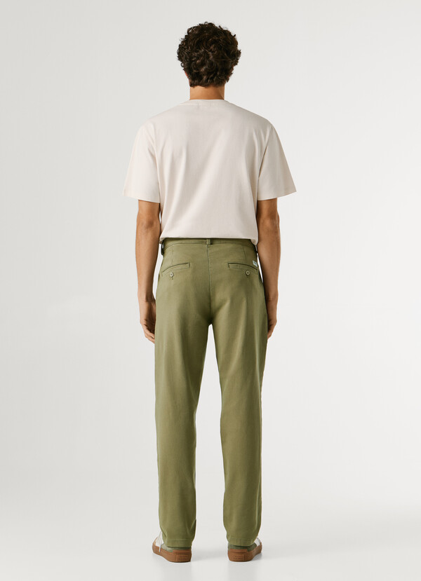 SLIM FIT CHINO TROUSERS