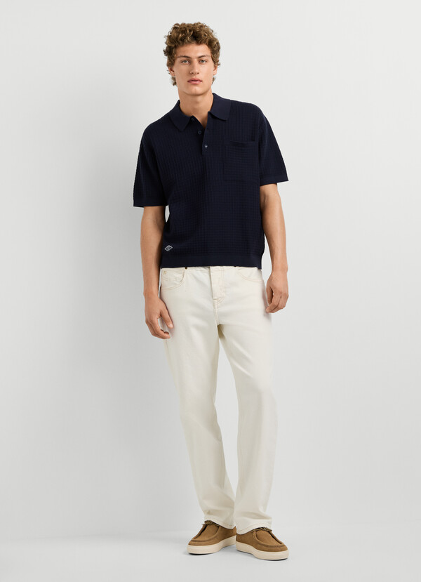 REGULAR FIT KNIT POLO