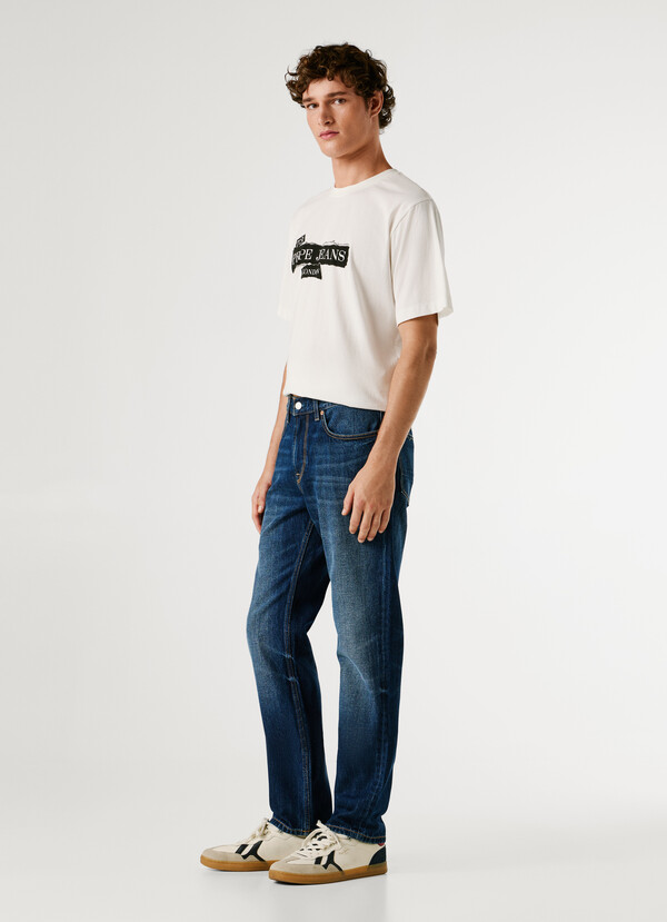 BYRON- STRAIGHT FIT MID-RISE JEANS