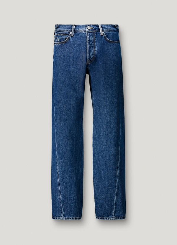 RELAXED FIT MID-RISE JEANS - BEXLEY